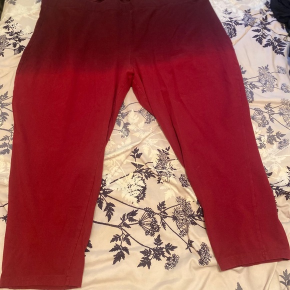 torrid Ombre Plus-Size Leggings, Red, Size 6X - Picture 2 of 2